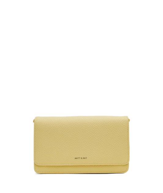 BEE Vegan Crossbody Bag - Purity | Color: Yellow - variant::daffodil