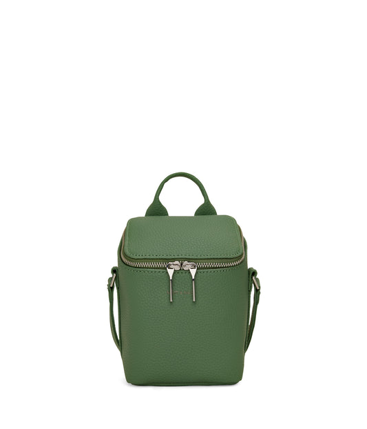 BRAVE MICRO Vegan Crossbody Bag - Purity | Color: Green - variant::herb