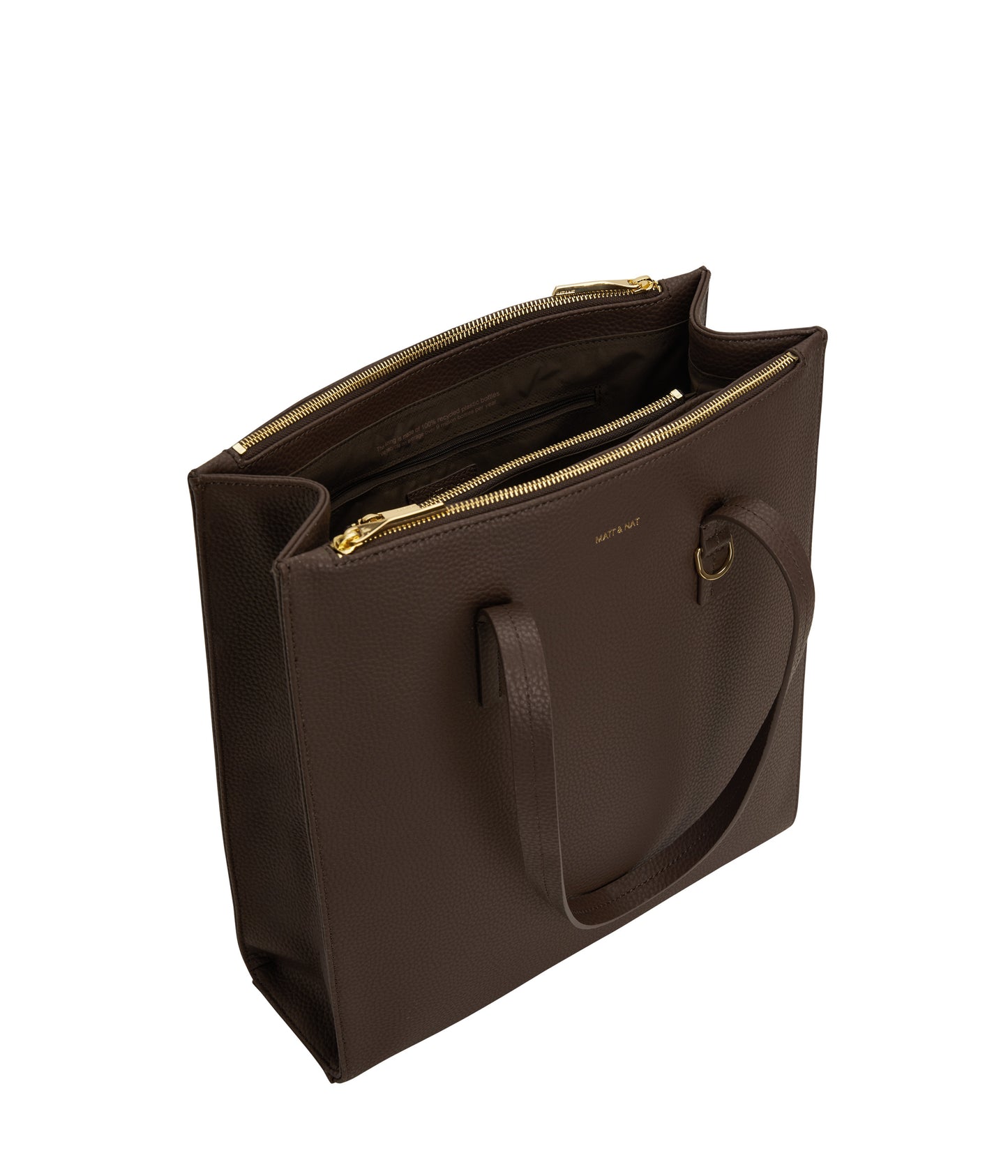 CANCI Vegan Tote Bag - Purity | Color: Brown - variant::chocolate