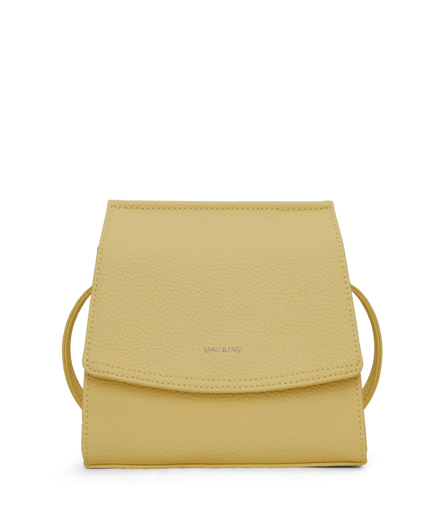 ERIKA Vegan Crossbody Bag - Purity | Color: Yellow - variant::daffodil