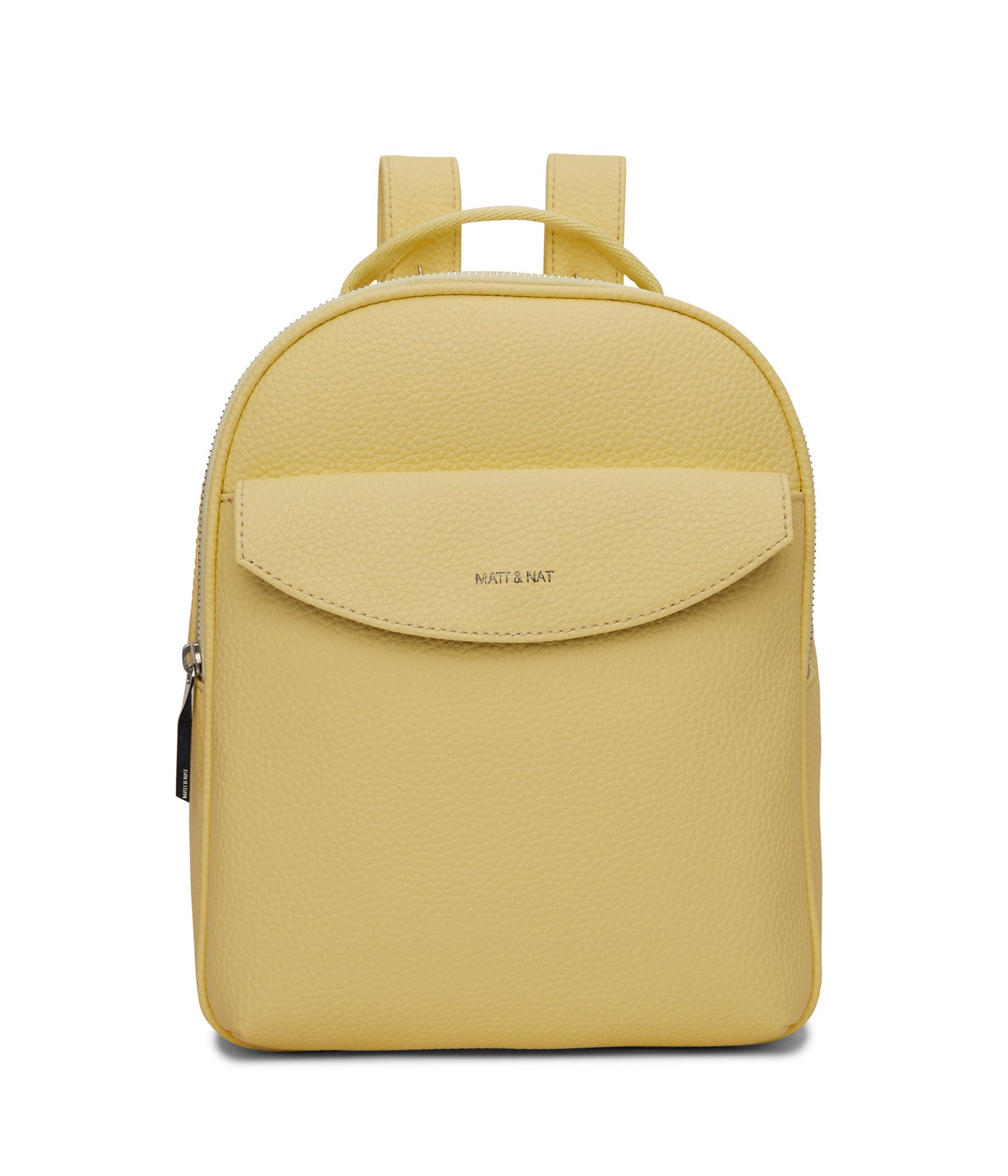 HARLEM Small Vegan Backpack - Purity | Color: Yellow - variant::daffodil