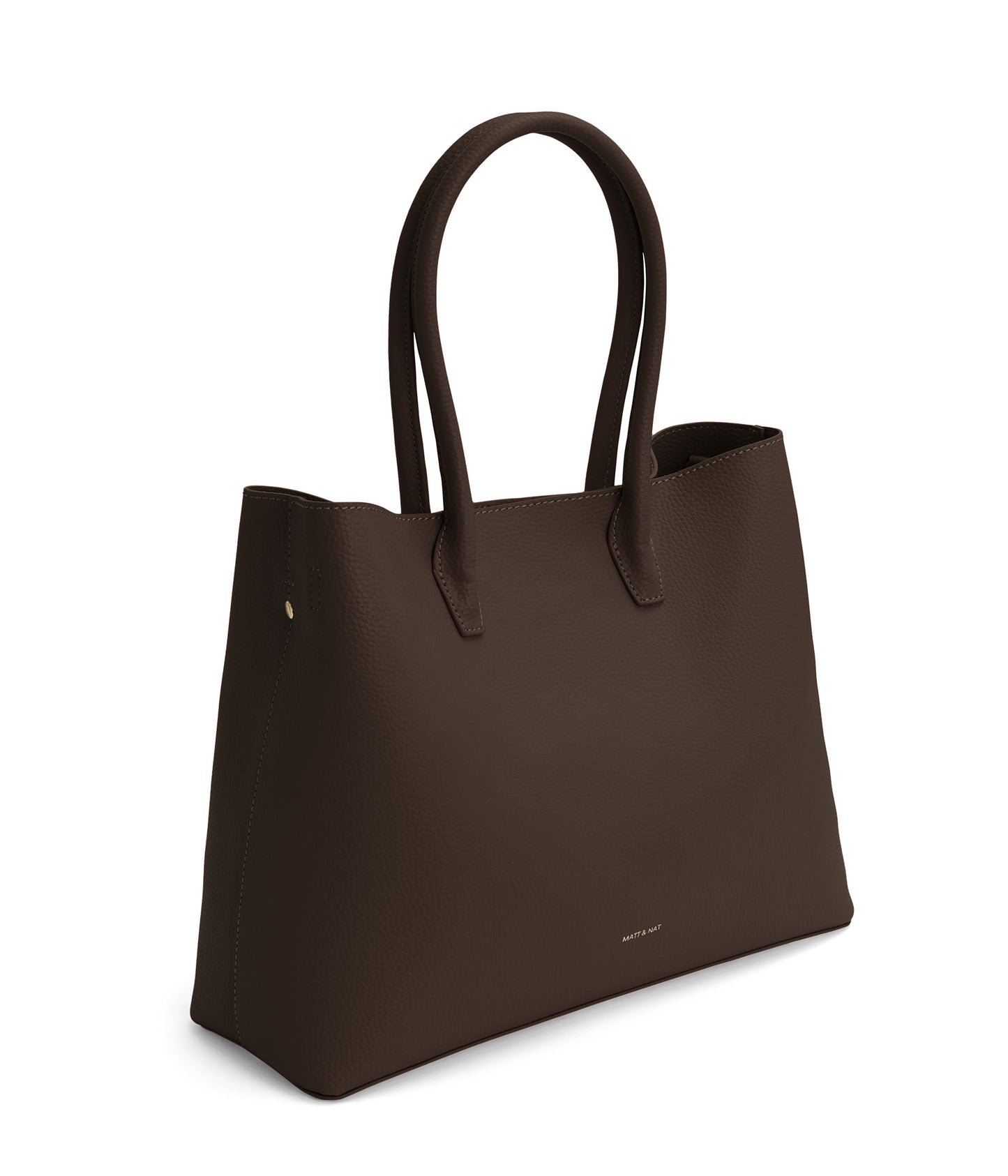 KRISTA Vegan Satchel - Purity | Color: Brown - variant::chocolate