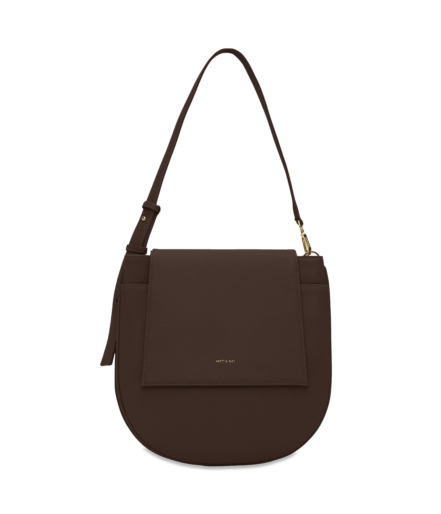 MATCH Vegan Shoulder Bag - Purity | Color: Brown - variant::chocolate