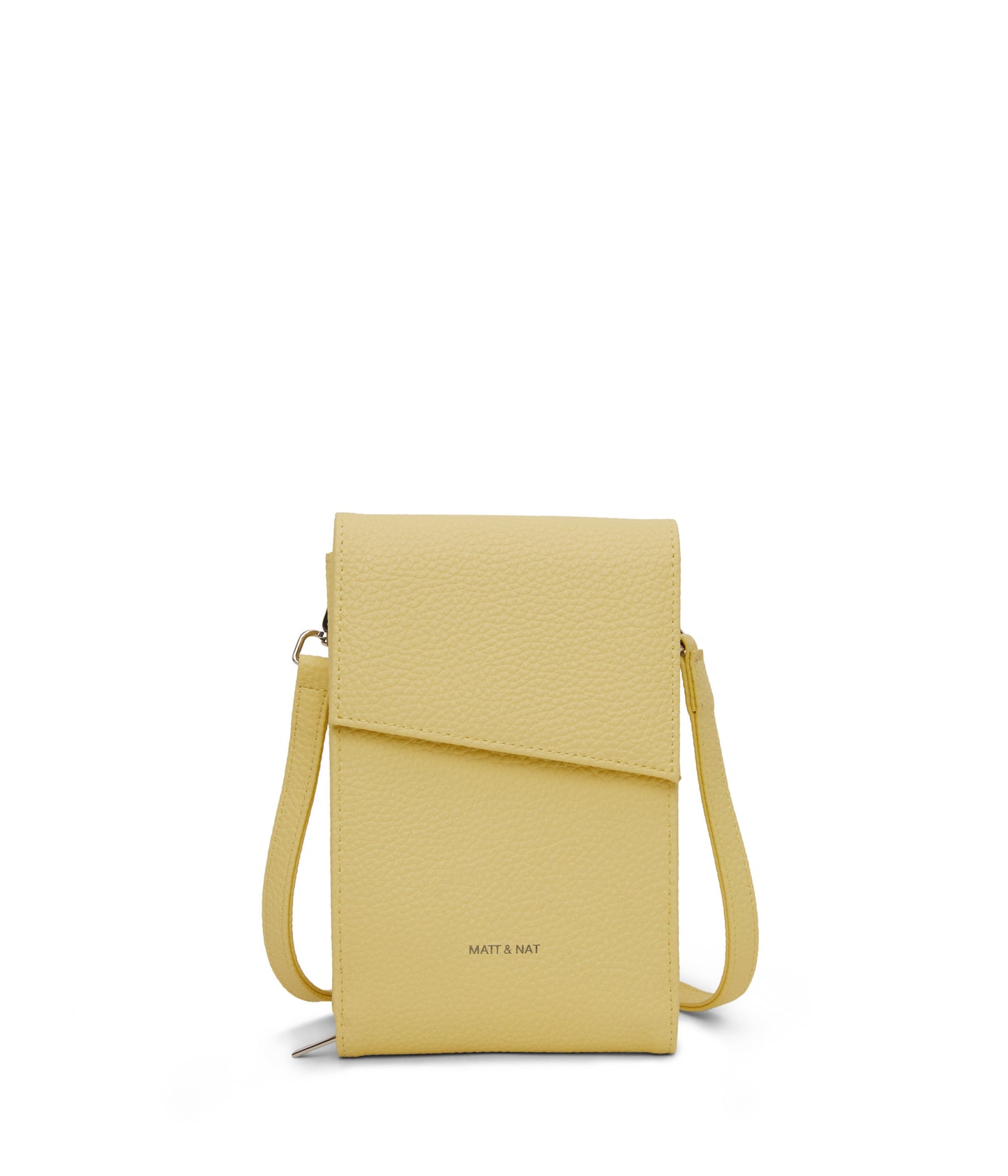 MET Vegan Crossbody Wallet - Purity | Color: Yellow - variant::daffodil