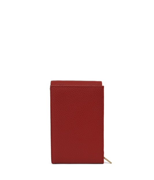 MET Vegan Crossbody Wallet - Purity | Color: Red - variant::passion