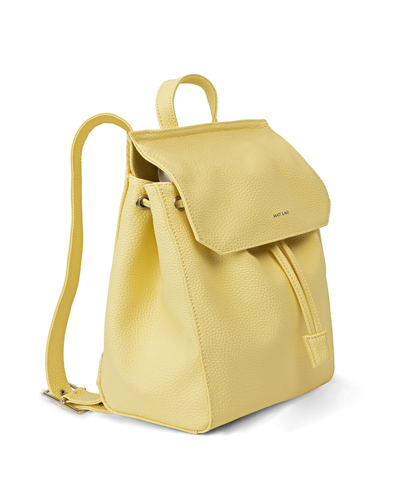 MUMBAI MED Vegan Backpack - Purity | Color: Yellow - variant::daffodil