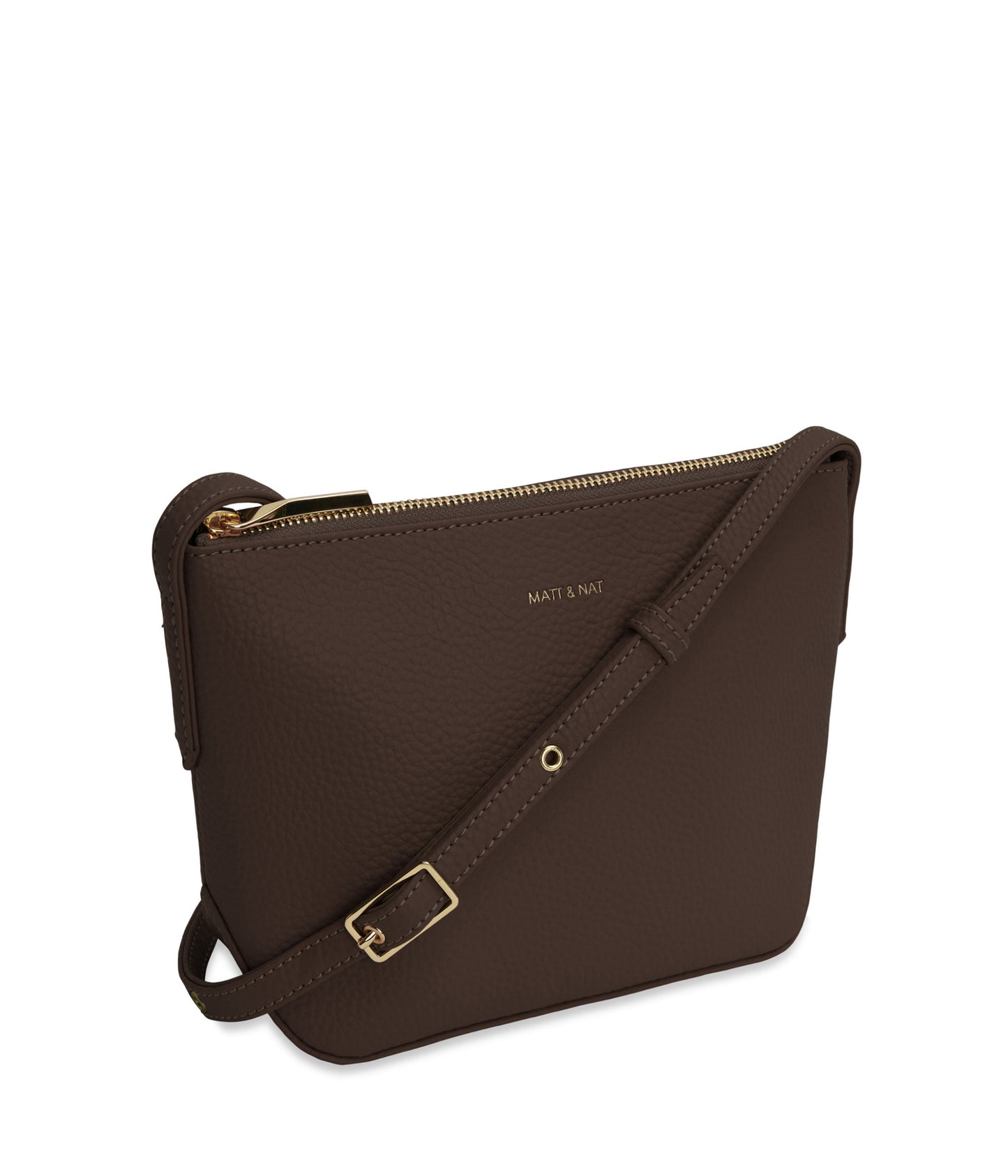 SAM Vegan Crossbody Bag - Purity | Color: Brown - variant::chocolate