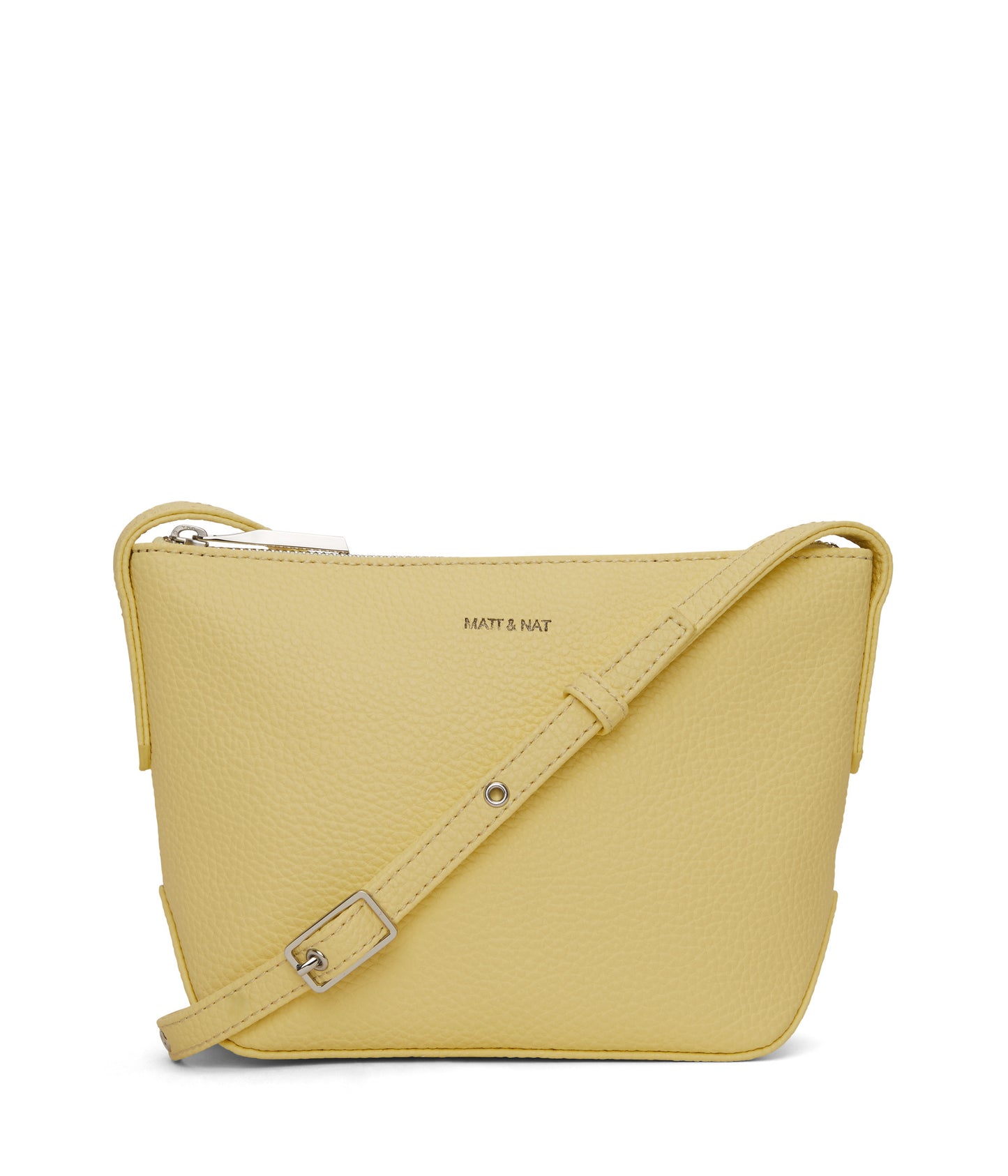 SAM Vegan Crossbody Bag - Purity | Color: Yellow - variant::daffodil