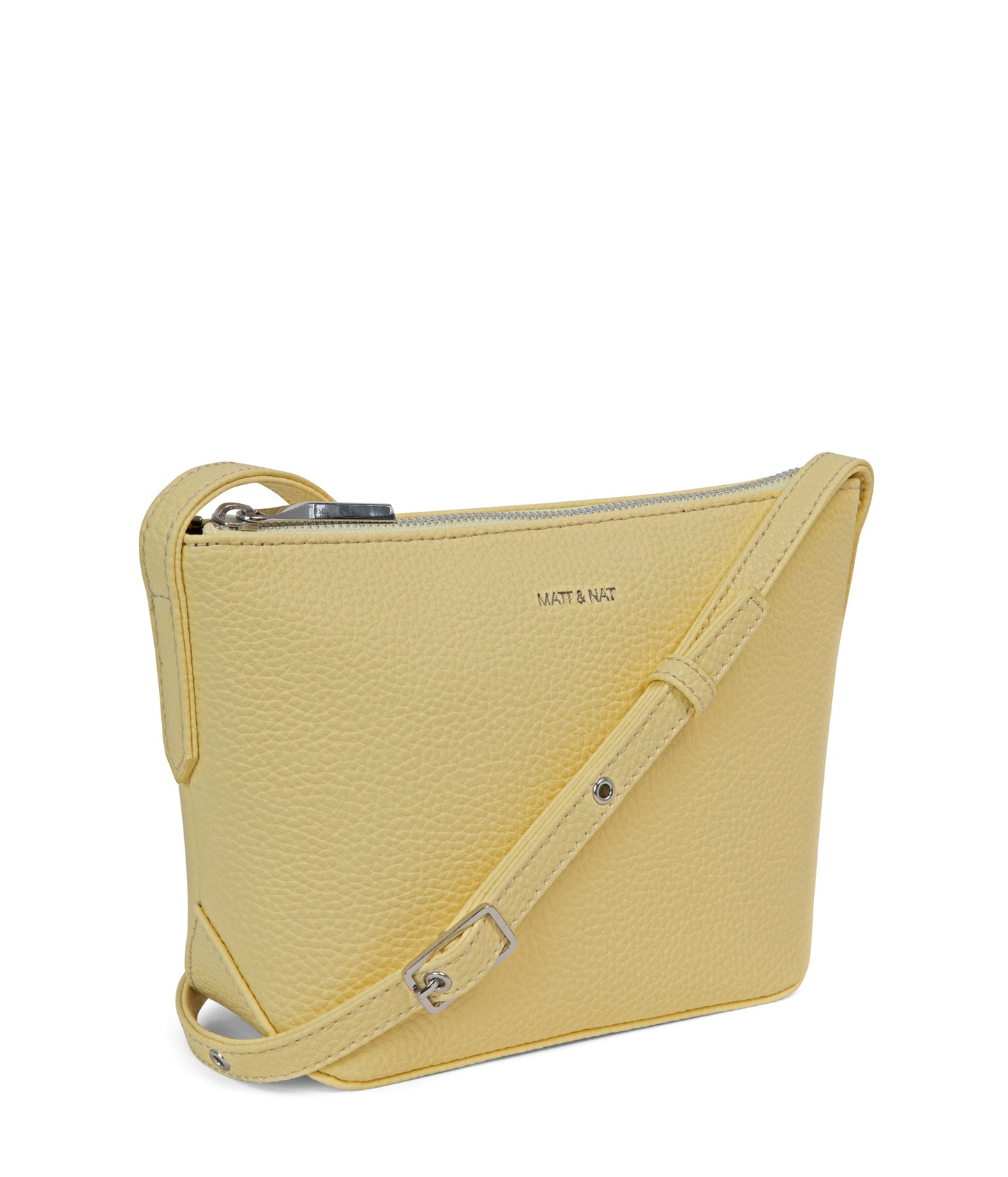 SAM Vegan Crossbody Bag - Purity | Color: Yellow - variant::daffodil