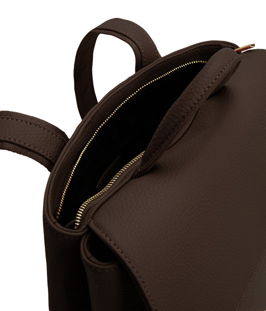SEVAN Vegan Backpack - Purity | Color: Brown - variant::chocolate