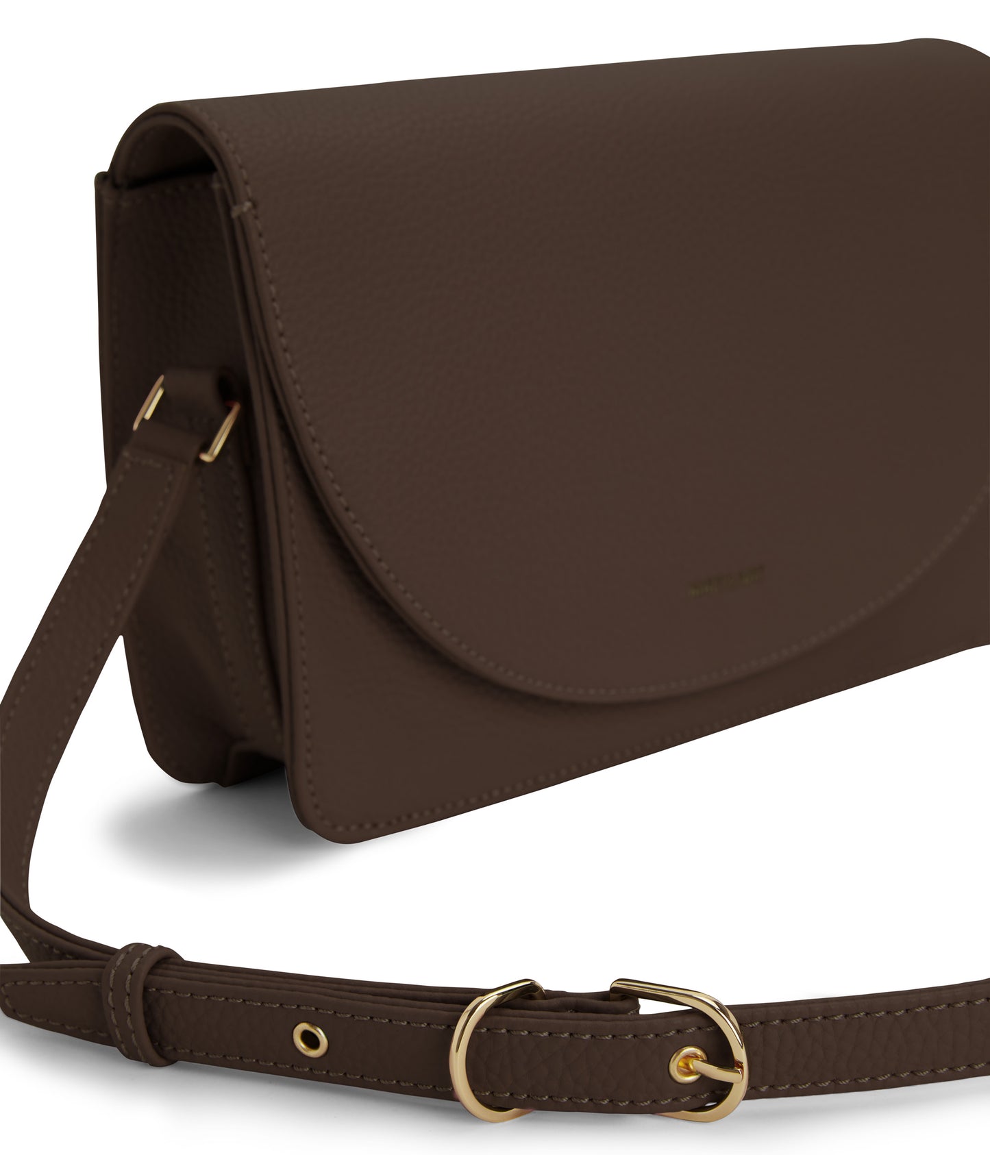 SOFI Vegan Crossbody Bag - Purity | Color: Brown - variant::chocolate