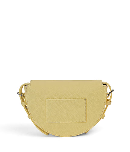 TWILL Vegan Saddle Bag - Purity | Color: Yellow - variant::daffodil