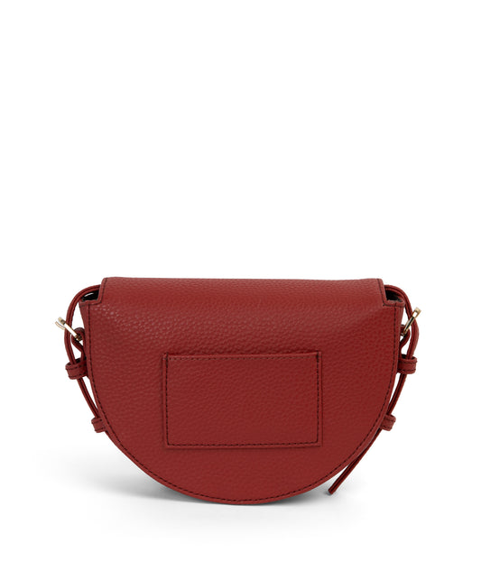 TWILL Vegan Saddle Bag - Purity | Color: Red - variant::passion