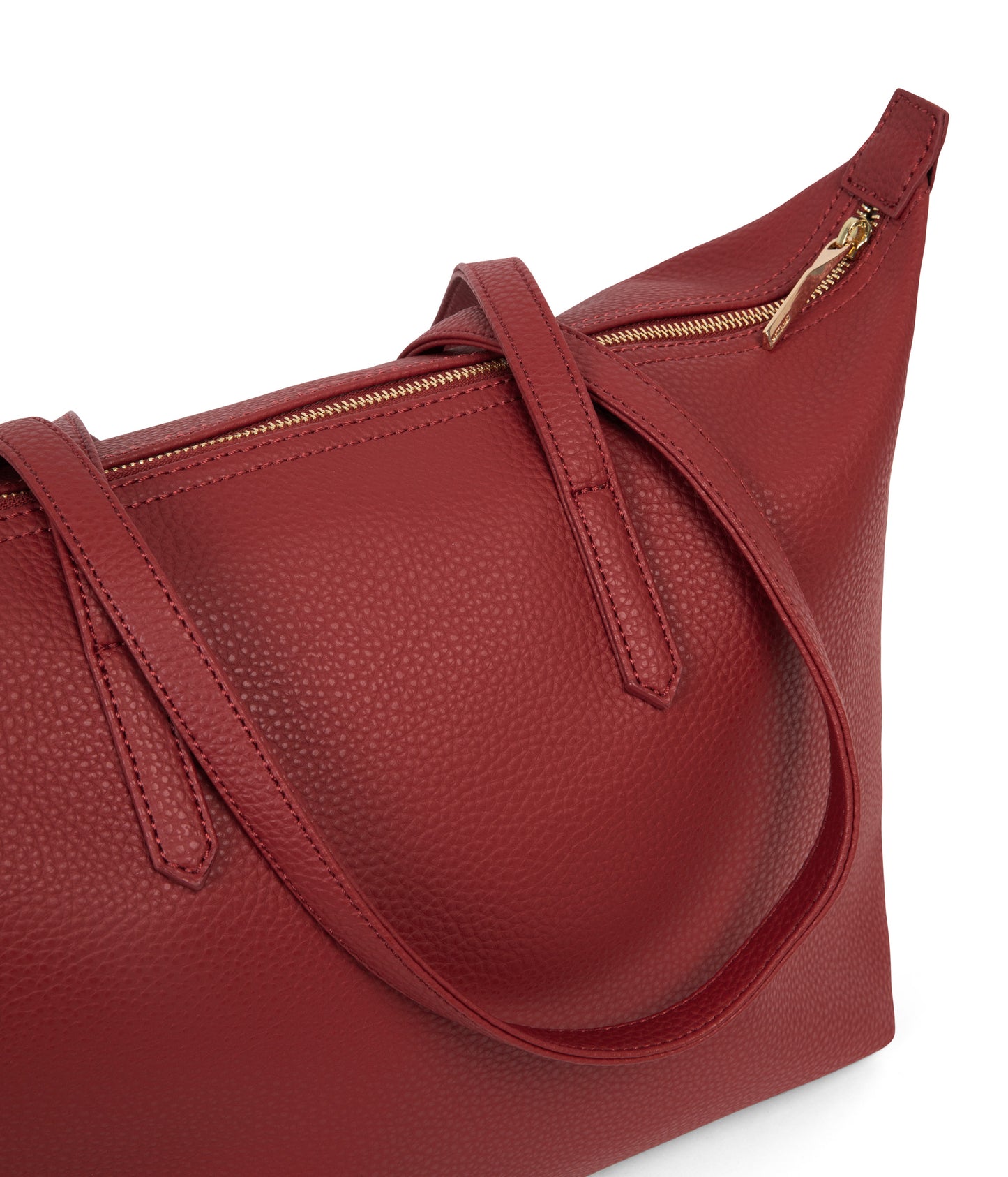 ABBI Vegan Tote Bag - Purity | Color: Red - variant::passion