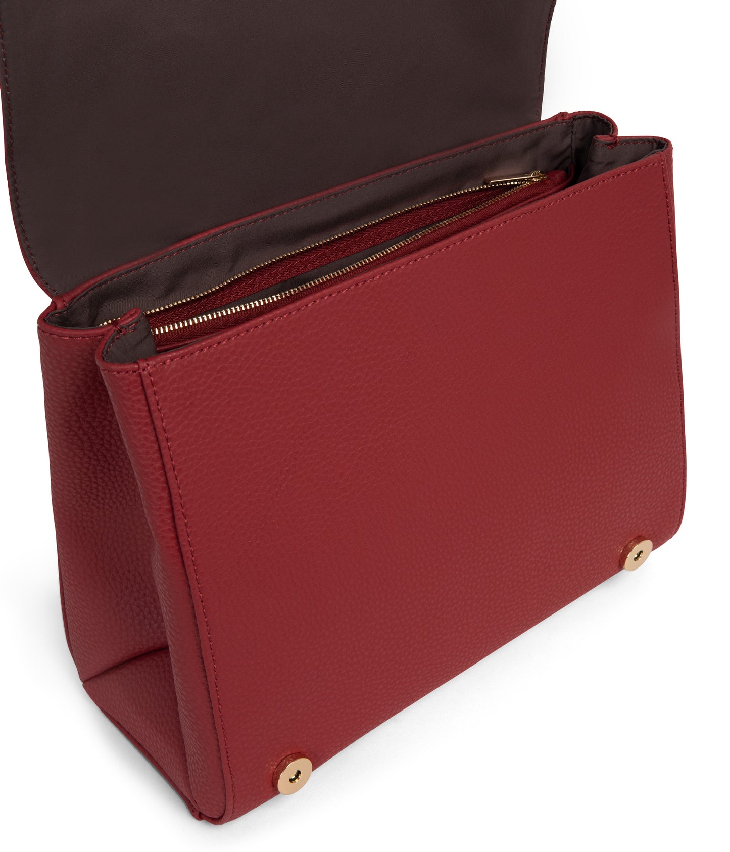 ADEL Vegan Satchel - Purity | Color: Red - variant::passion