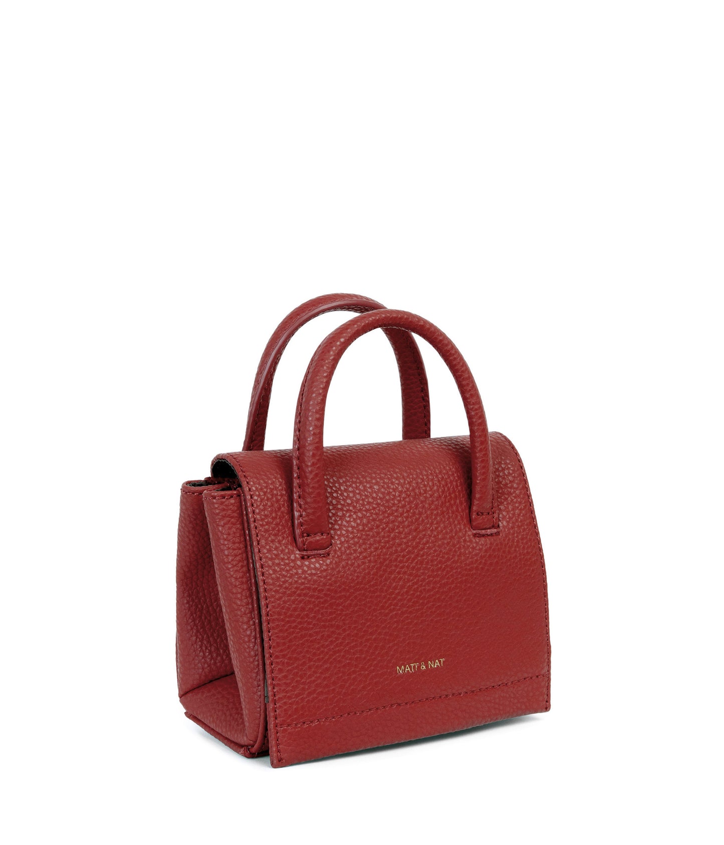 ADEL MICRO Vegan Satchel - Purity | Color: Red - variant::passion