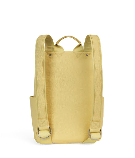 BRAVESM Small Vegan Backpack - Purity | Color: Yellow - variant::daffodil
