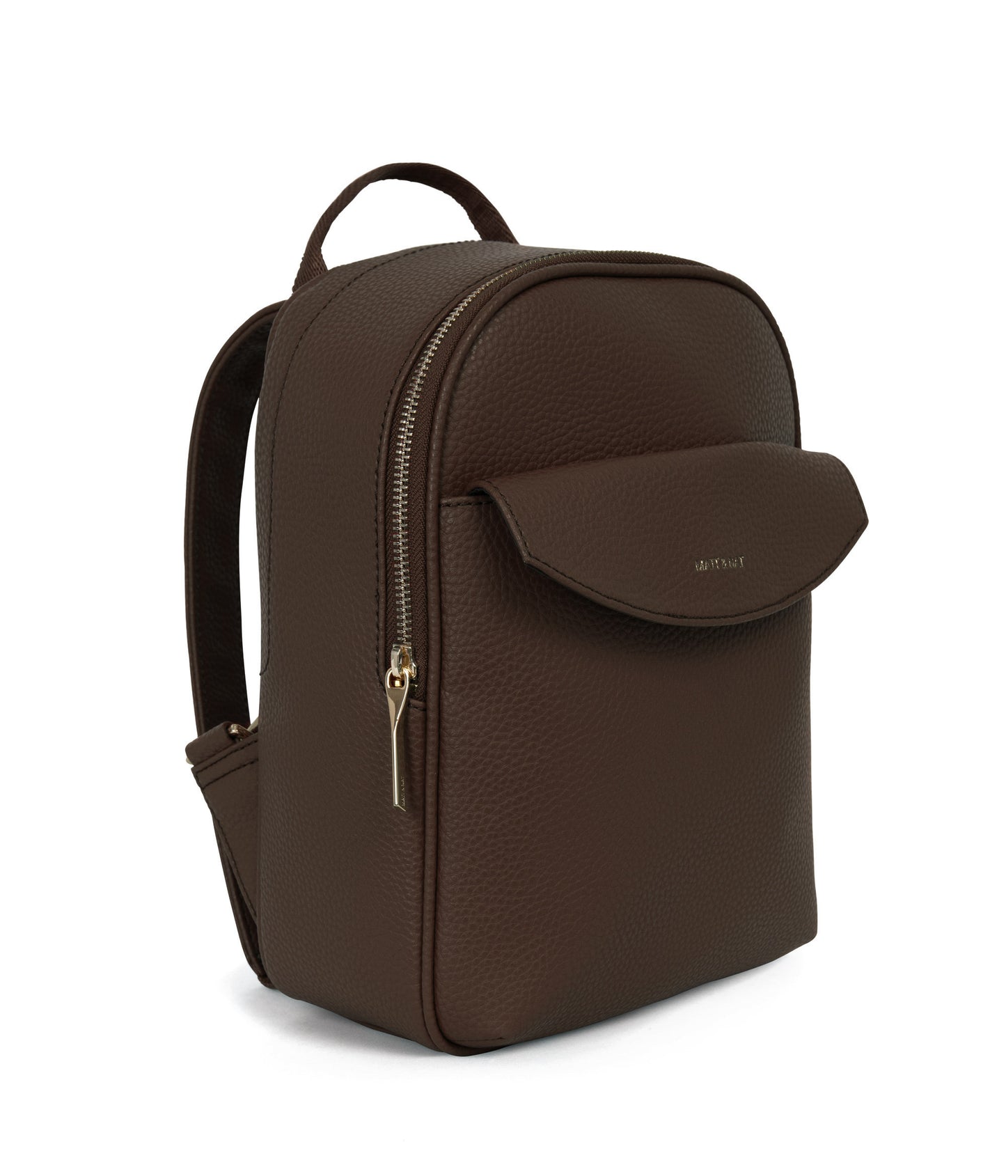 HARLEM Small Vegan Backpack - Purity | Color: Brown - variant::chocolate