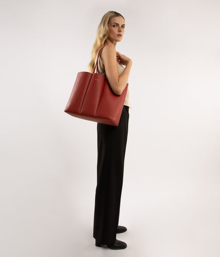HYDE Vegan Tote Bag - Purity | Color: Red - variant::passion