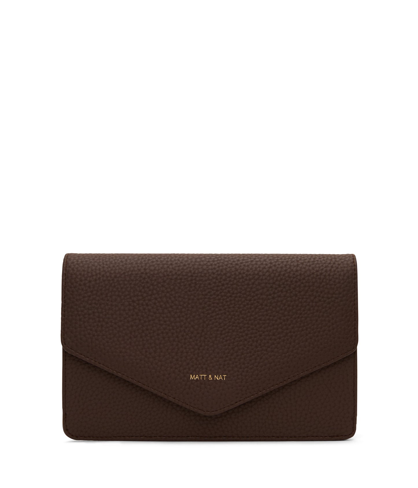 CLOE Vegan Wristlet Wallet - Purity | Color: Brown - variant::chocolate