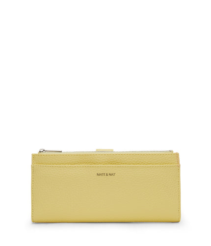 MOTIV Vegan Wallet - Purity | Color: Yellow - variant::daffodil