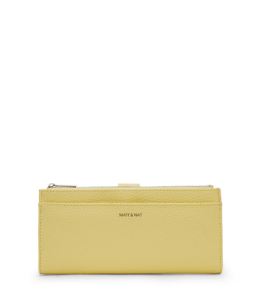 MOTIV Vegan Wallet - Purity | Color: Yellow - variant::daffodil