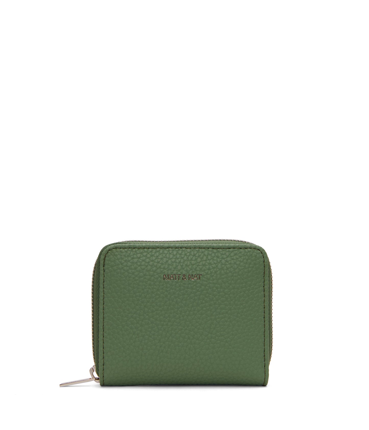 RUE Small Vegan Zip Wallet - Purity | Color: Green - variant::herb