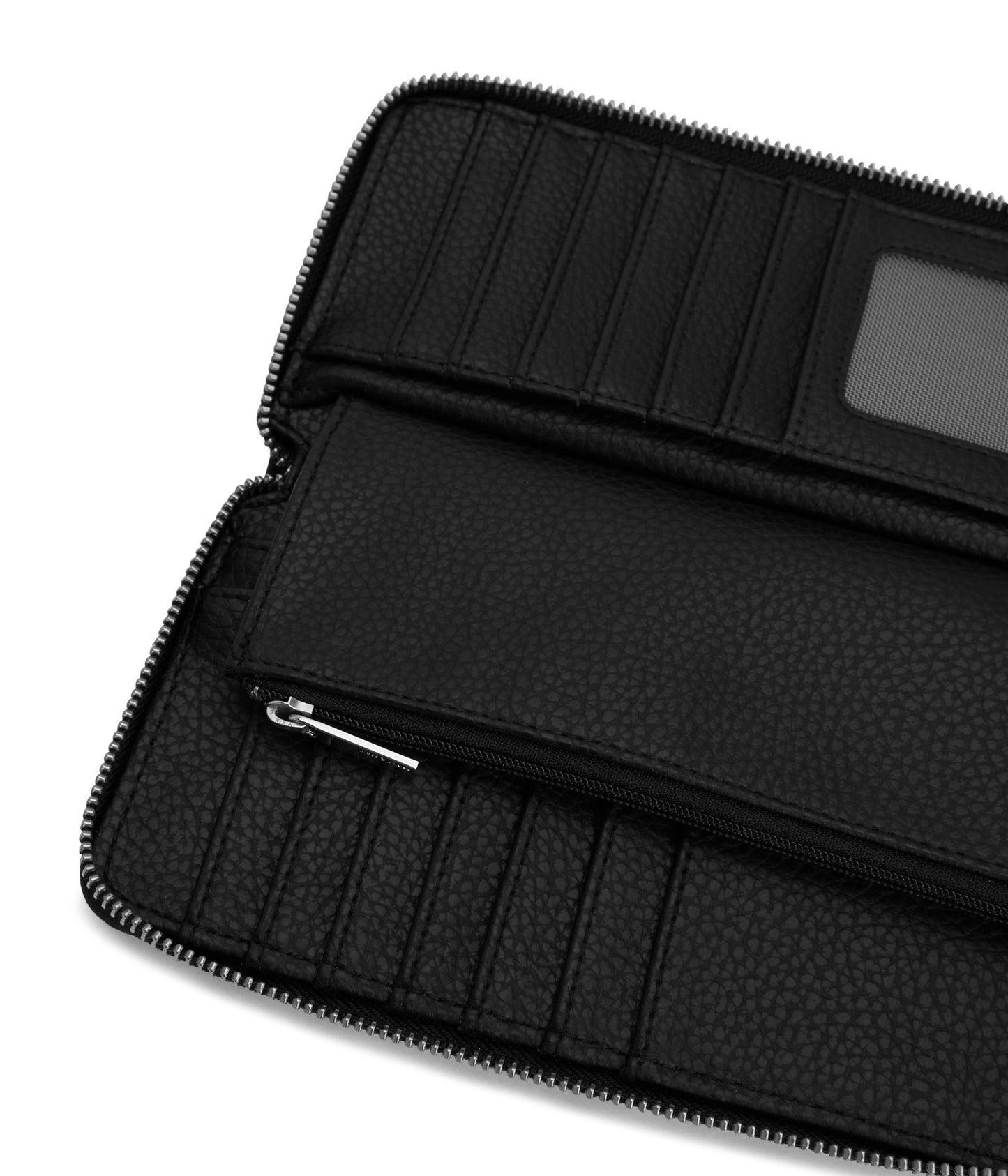 CENTRAL Vegan Wallet - Purity | Color: Black - variant::black