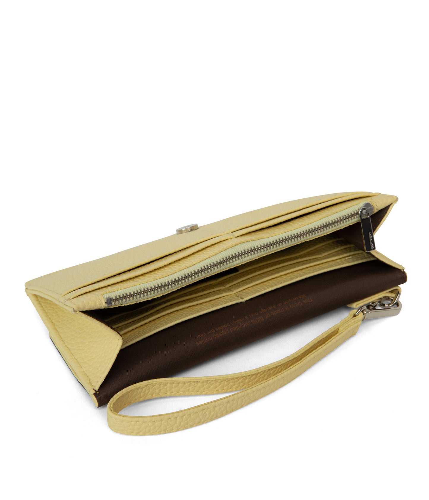 CLOE Vegan Wristlet Wallet - Purity | Color: Yellow - variant::daffodil