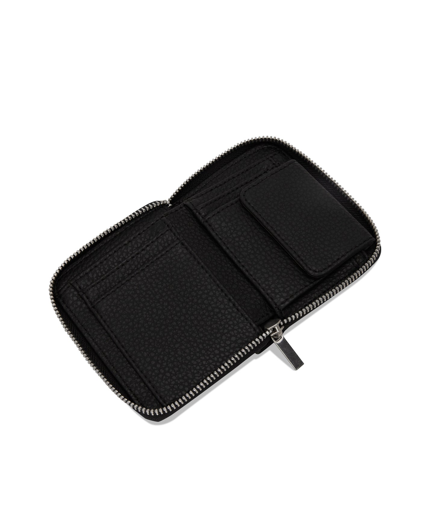 RUE Small Vegan Zip Wallet - Purity | Color: Black - variant::black