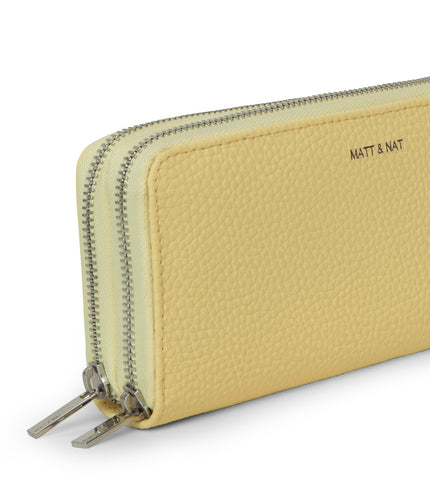 SUBLIME Vegan Wallet - Purity | Color: Yellow - variant::daffodil