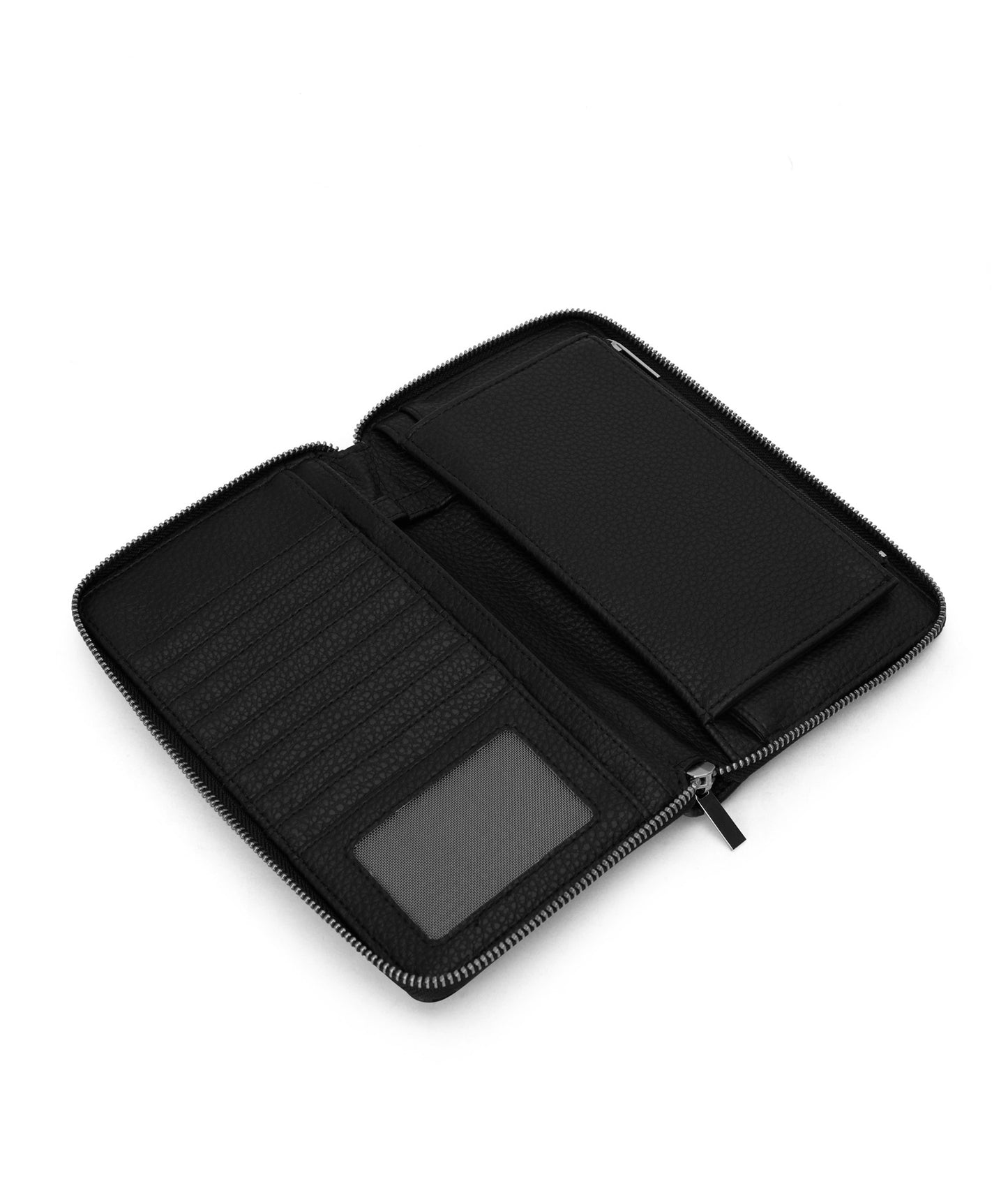 TRIP Vegan Travel Wallet - Purity | Color: Black - variant::black