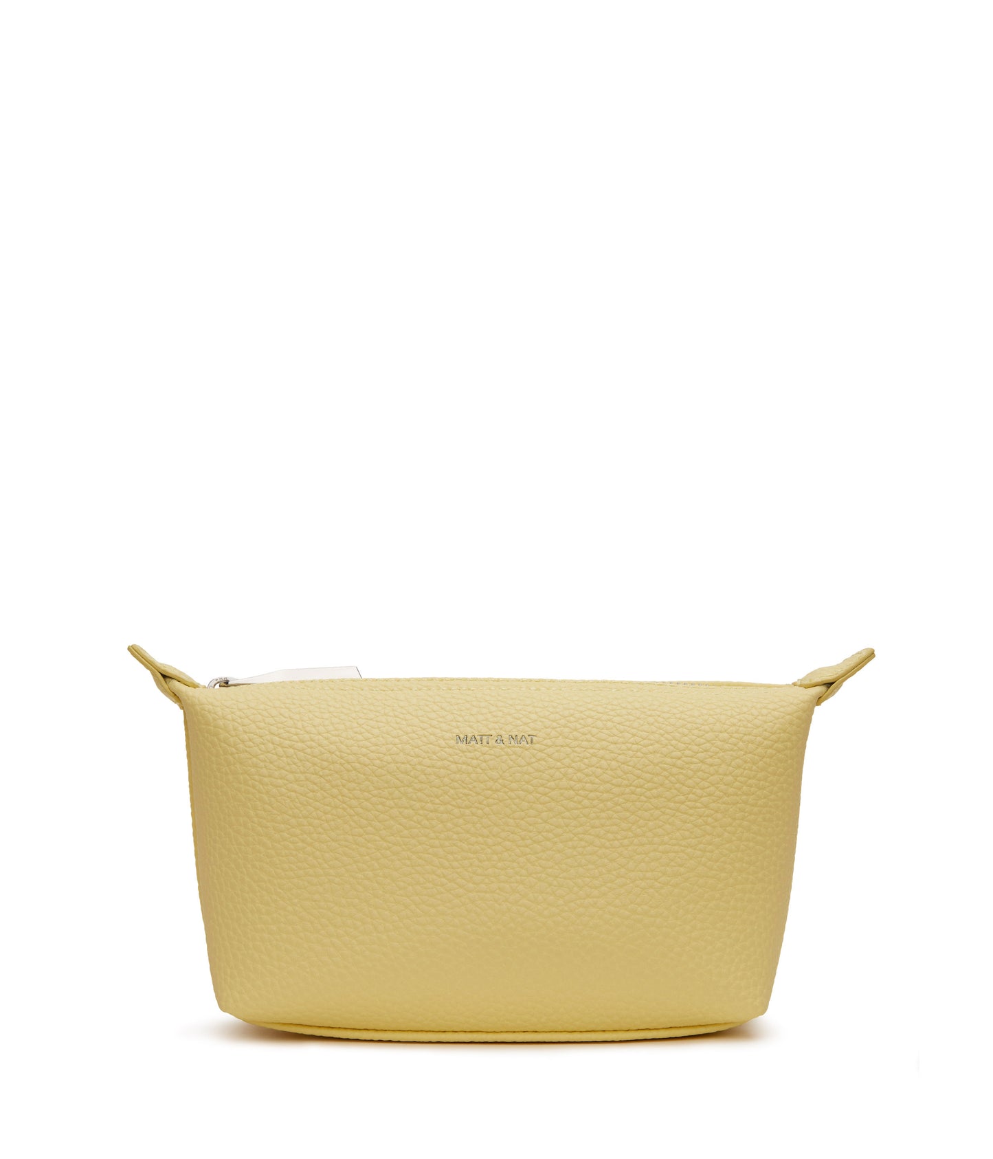 ABBI MINI Vegan Cosmetic Bag - Purity | Color: Yellow - variant::daffodil