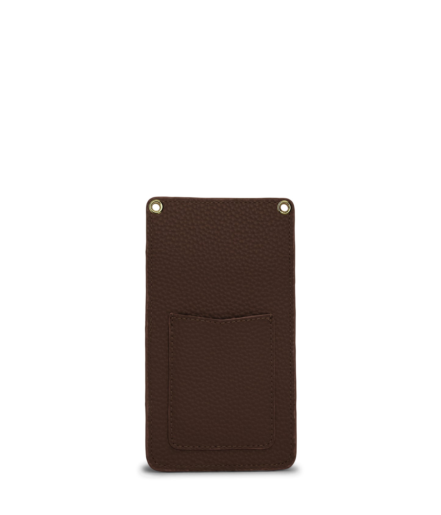 CUE Vegan Crossbody Phone Bag - Purity | Color: Brown - variant::chocolate