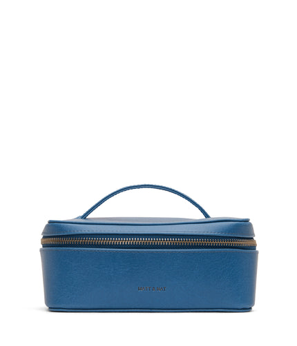 JULE Vegan Vanity Case - Vintage | Color: Blue - variant::bluejay