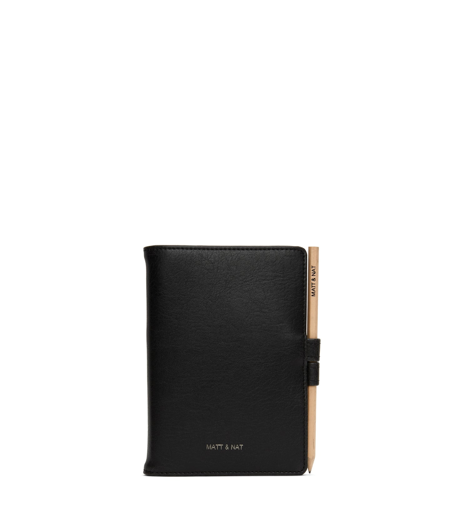 MAGISTRALSM Small Vegan Notepad Cover - Vintage | Color: Black - variant::black