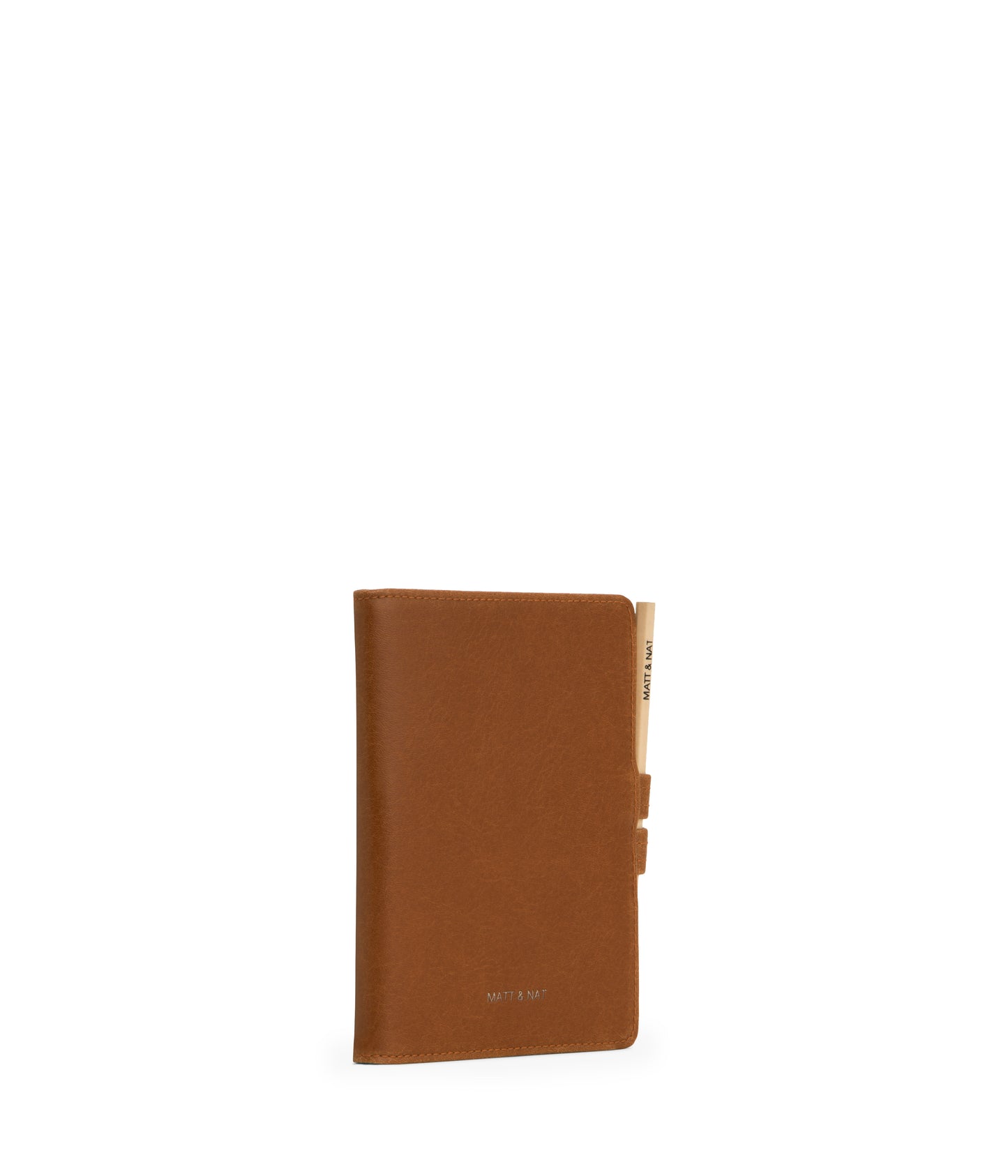 MAGISTRALSM Small Vegan Notepad Cover - Vintage | Color: Brown - variant::chili