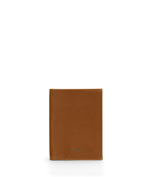VOYAGE Vegan Passport Holder - Vintage | Color: Brown - variant::chili