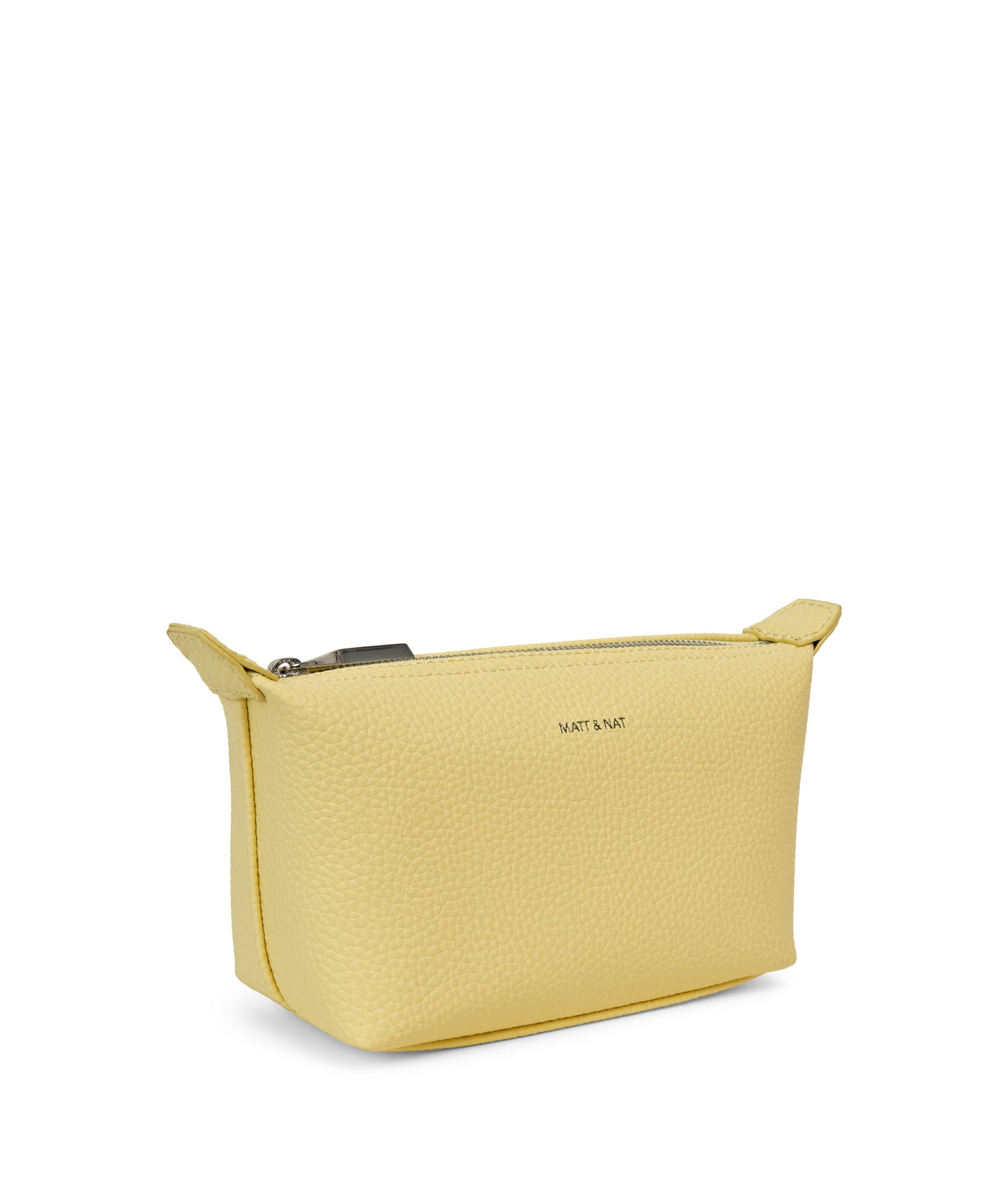 ABBI MINI Vegan Cosmetic Bag - Purity | Color: Yellow - variant::daffodil