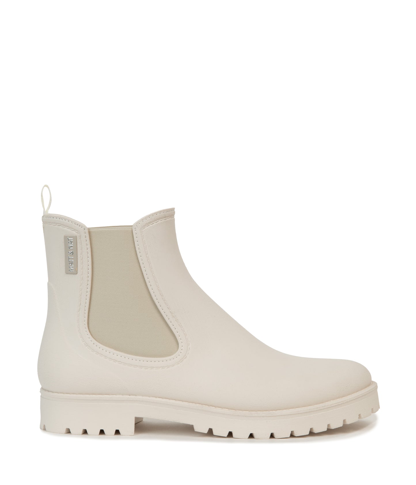 LANEY Women's Vegan Rain Boots | Color: Off White - variant::maofwh