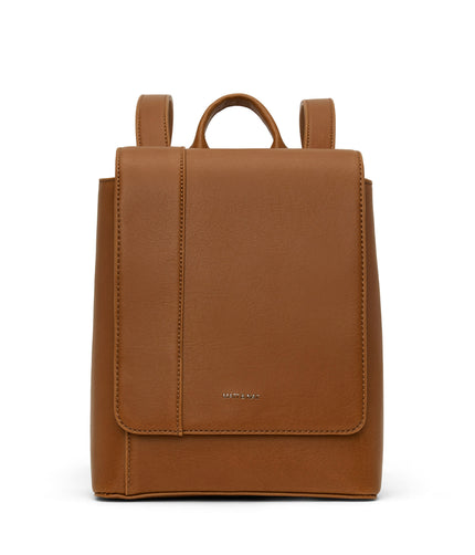 DEELY MED Vegan Small Backpack - Vintage | Color: Brown - variant::chili