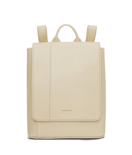DEELY MED Vegan Small Backpack - Vintage | Color: White - variant::vanilla