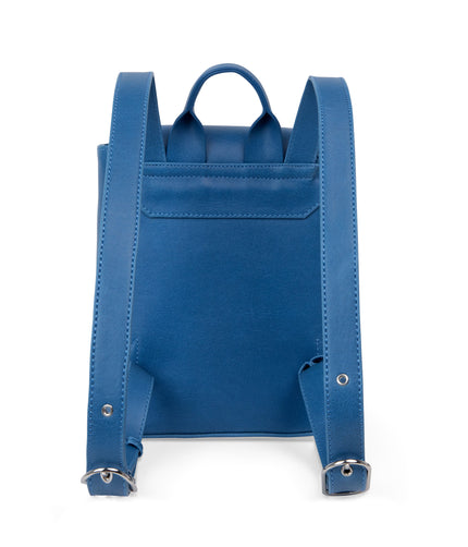DEELY MED Vegan Small Backpack - Vintage | Color: Blue - variant::bluejay
