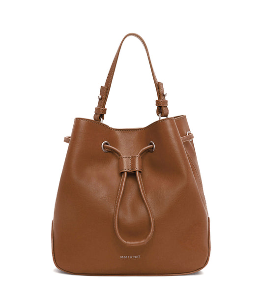 DUPONT Vegan Bucket Bag - Vintage | Color: Brown - variant::chili