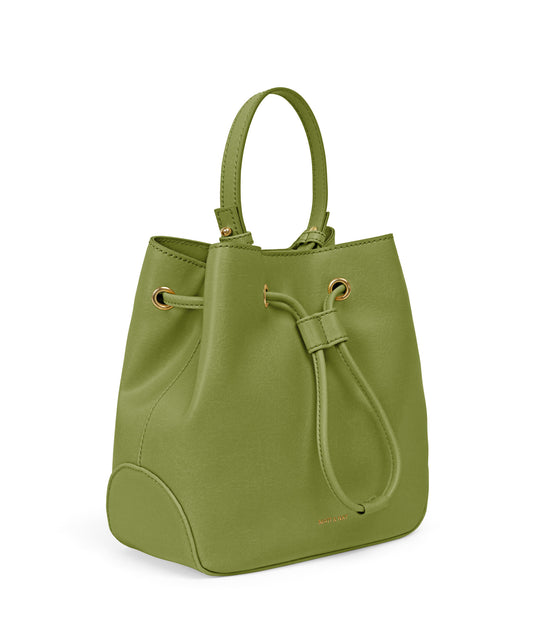 DUPONT Vegan Bucket Bag - Vintage | Color: Green - variant::frog