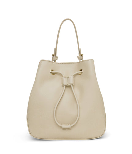 DUPONT Vegan Bucket Bag - Vintage | Color: White - variant::vanilla