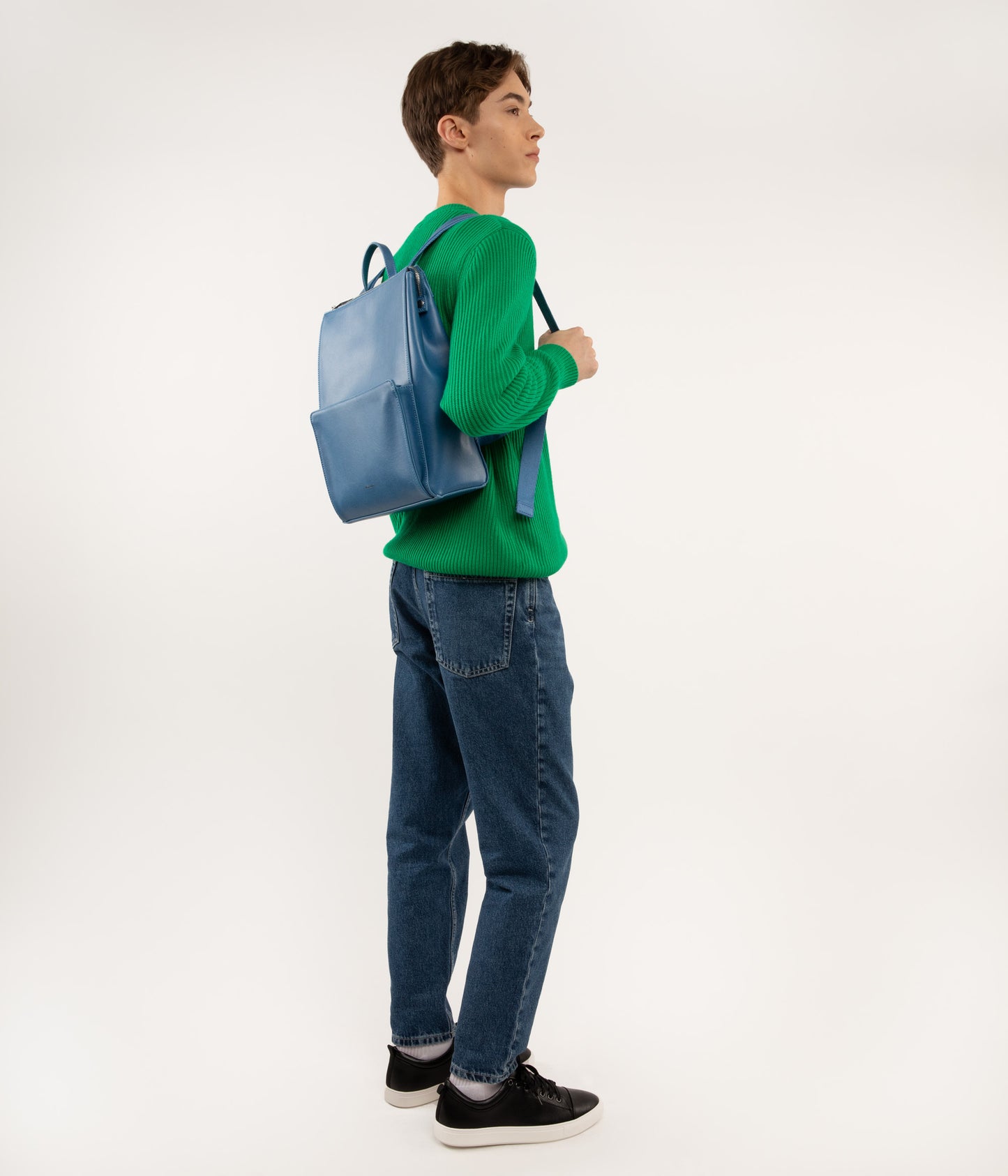 EVE Vegan Backpack - Vintage | Color: Blue - variant::bluejay