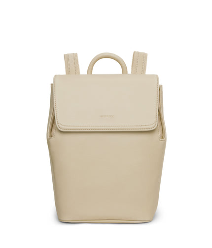 FABI Mini Vegan Backpack - Vintage | Color: White - variant::vanilla