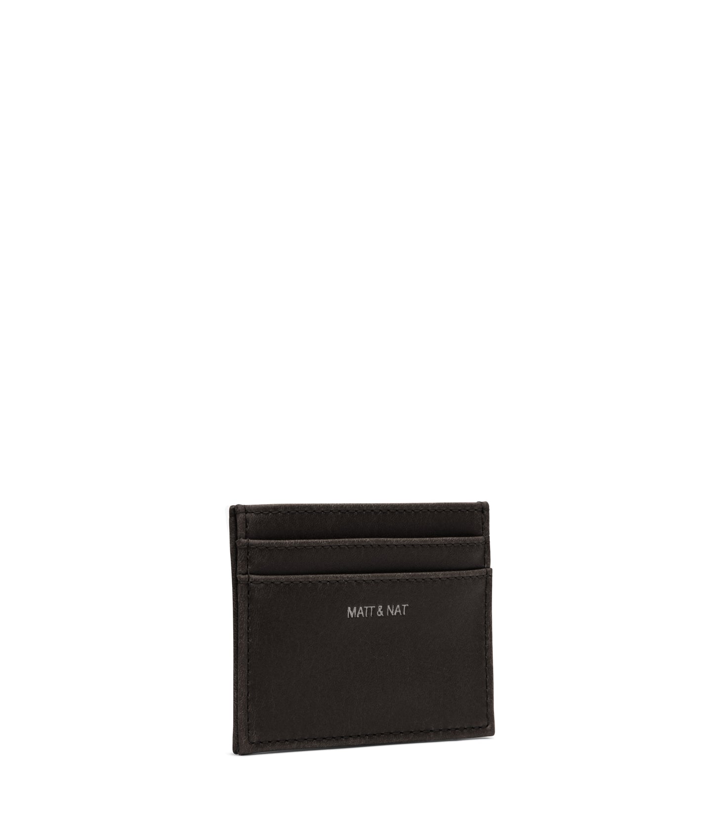 MAX Vegan Card Holder - Vintage | Color: Black - variant::black