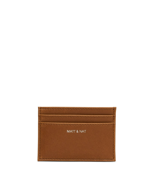 MAX Vegan Card Holder - Vintage | Color: Brown - variant::chili